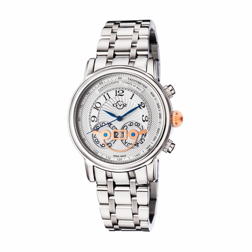 GV2 by Gevril 8100B Montreux Mens Chronograph Quartz Watch