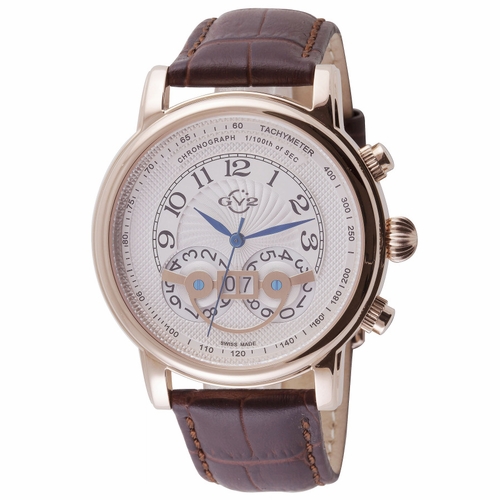 GV2 by Gevril 8103 Montreux Mens Chronograph Quartz Watch