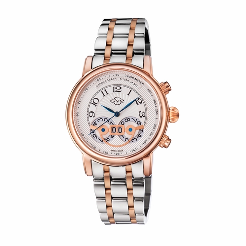 GV2 by Gevril 8103B Montreux Mens Chronograph Quartz Watch