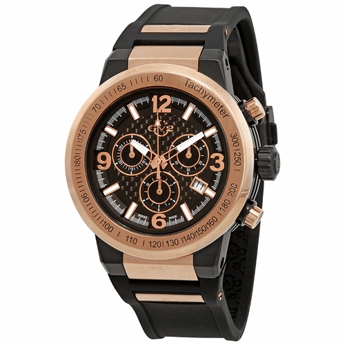 GV2 by Gevril 8201 Novara Mens Chronograph Quartz Watch