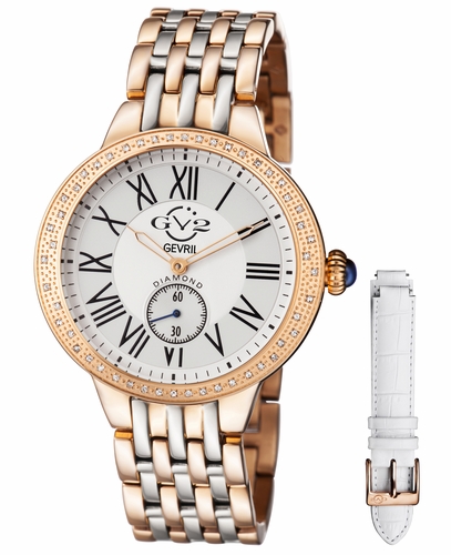 GV2 by Gevril 9106 Astor Ladies Quartz Watch