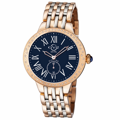 GV2 by Gevril 9109 Astor Ladies Quartz Watch