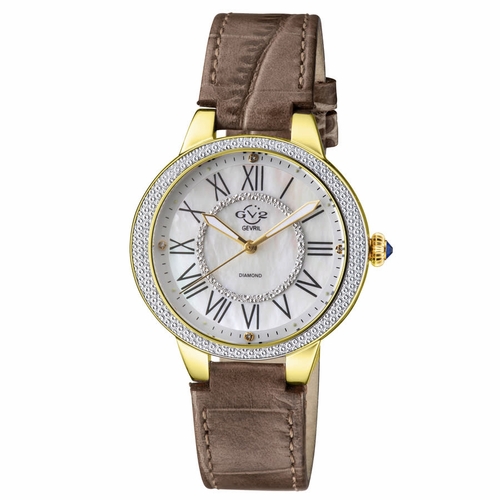 GV2 by Gevril 9142-L8 Astor II Ladies Quartz Watch