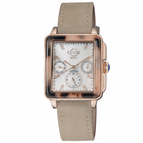 GV2 by Gevril 9225.5 Bari Tortoise Ladies Quartz Watch