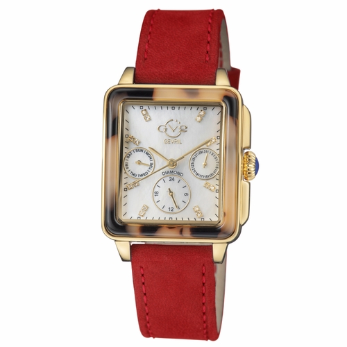 GV2 by Gevril 9226.5 Bari-Tortoise Ladies Quartz Watch