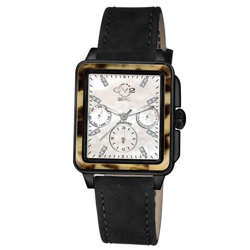 GV2 by Gevril 9227.7 Bari Tortoise Ladies Quartz Watch