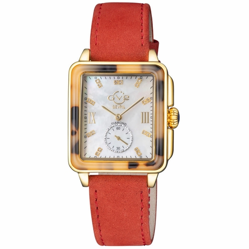 GV2 by Gevril 9246.1 Bari Tortoise Ladies Quartz Watch
