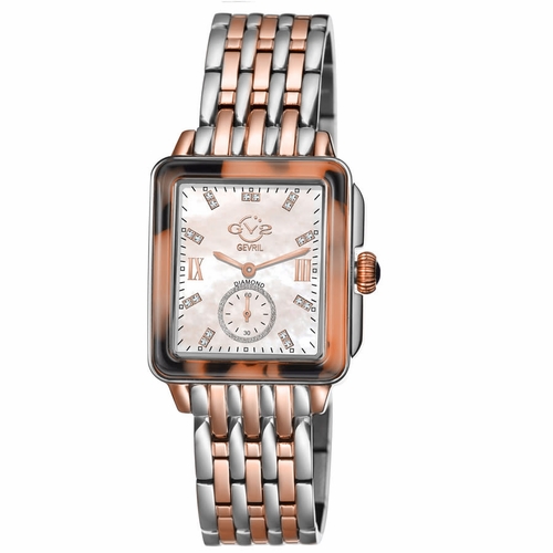 GV2 by Gevril 9248B Bari Tortoise Ladies Quartz Watch