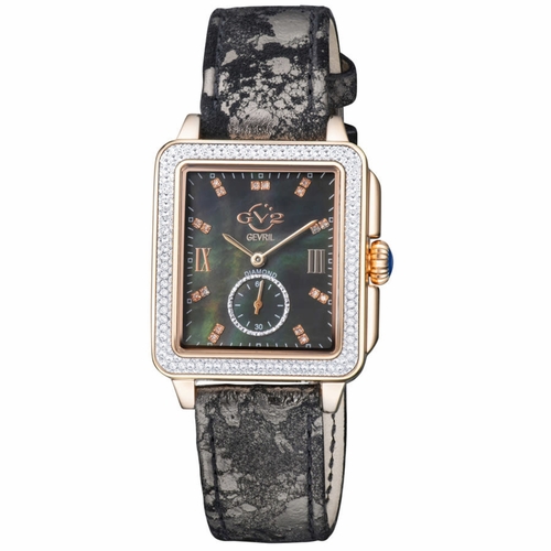 GV2 by Gevril 9250 Bari Tortoise Ladies Quartz Watch