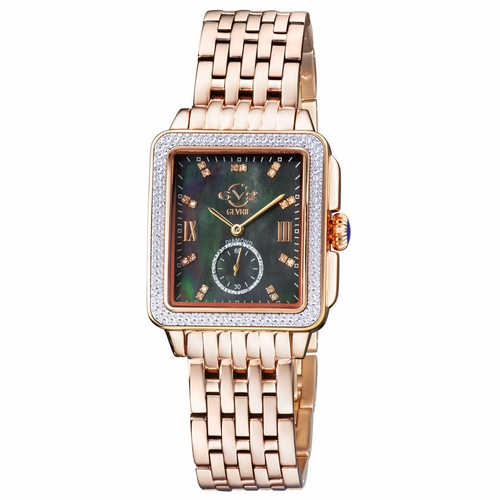 GV2 by Gevril 9250B Bari Tortoise Ladies Quartz Watch