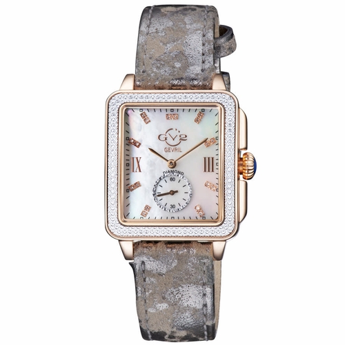 GV2 by Gevril 9254 Bari Tortoise Ladies Quartz Watch