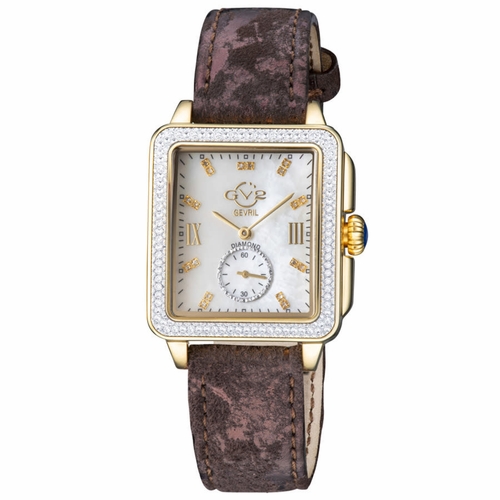 GV2 by Gevril 9256 Bari Tortoise Ladies Quartz Watch