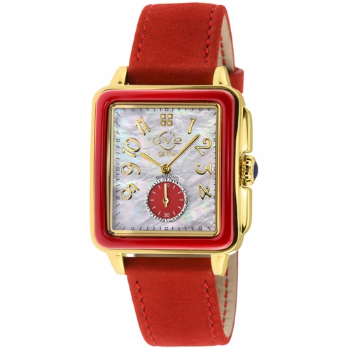 GV2 by Gevril 9261 Bari Enamel Ladies Quartz Watch