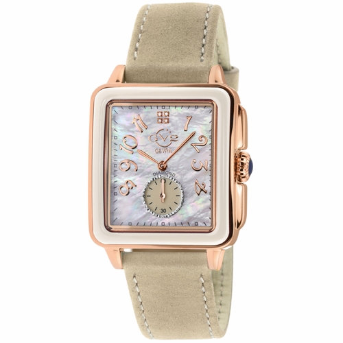 GV2 by Gevril 9262 Bari Enamel Ladies Quartz Watch