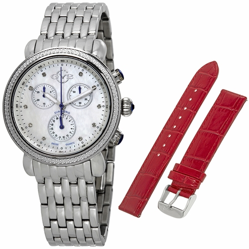 GV2 by Gevril 9801 Marsala Ladies Chronograph Quartz Watch