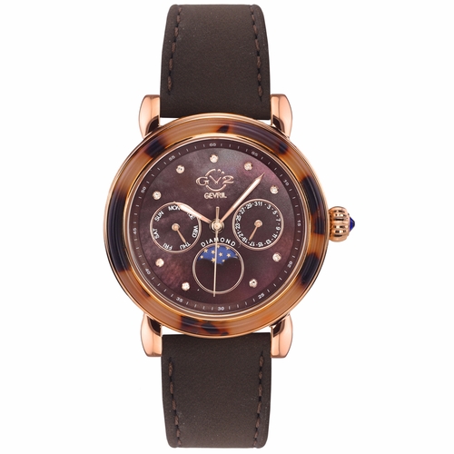 GV2 by Gevril 9825.5 Moon Valley Ladies Quartz Watch