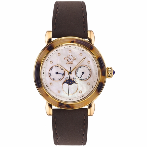 GV2 by Gevril 9826.5 Moon Valley Ladies Quartz Watch