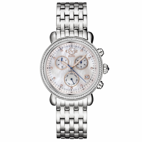 GV2 by Gevril 9843 Marsala Chronograph Ladies Chronograph Quartz Watch GV2 by Gevril 9843 Marsala Chronograph Ladies Chronograph Quartz Watch