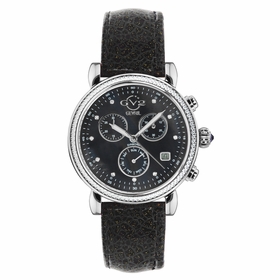 GV2 by Gevril 9844.7 Marsala Sparkle Ladies Chronograph Quartz Watch