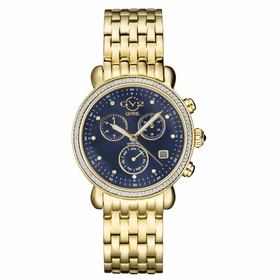 GV2 by Gevril 9846 Marsala Chronograph Ladies Chronograph Quartz Watch