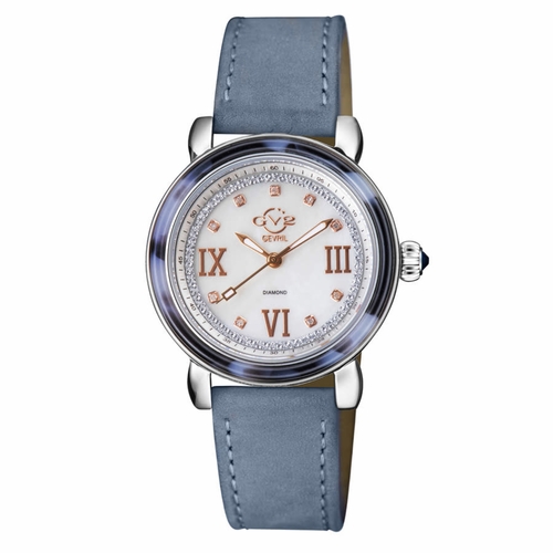 GV2 by Gevril 9850 Marsala Tortoise Ladies Quartz Watch