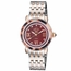 GV2 by Gevril 9855B Marsala Tortoise Ladies Quartz Watch