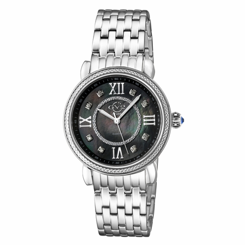GV2 by Gevril 9861B Marsala Ladies Quartz Watch