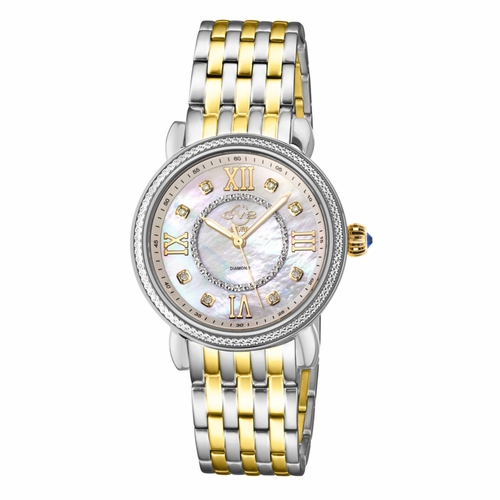 GV2 by Gevril 9864B Marsala Ladies Quartz Watch