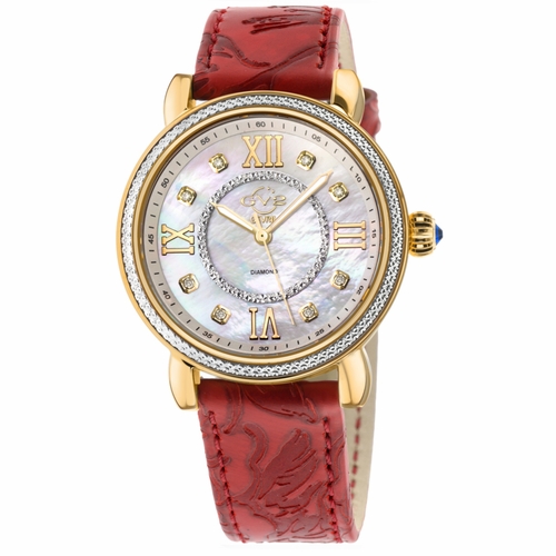 GV2 by Gevril 9866 Marsala Ladies Quartz Watch