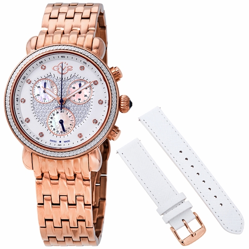 GV2 by Gevril 9881 Marsala Ladies Chronograph Quartz Watch