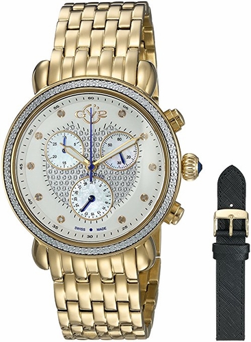 GV2 by Gevril 9882 Marsala Ladies Chronograph Quartz Watch