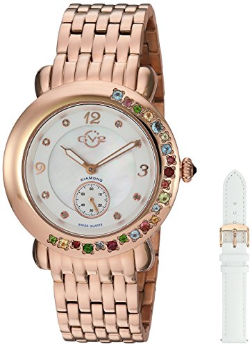 GV2 by Gevril 9892 Marsala Ladies Quartz Watch