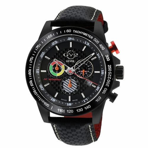GV2 by Gevril 9923 Scuderia Mens Chronograph Quartz Watch