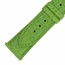 Hadley Roma 16 MM Matte Lime Green Alligator Leather Strap