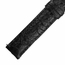 Hadley Roma 18 MM Matte Black Alligator Leather Strap