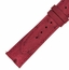 Hadley Roma 18 MM Matte Bougainvillea Ostrich Leather Strap