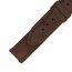 Hadley Roma 18 MM Matte Brown Ostrich Leather Strap