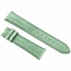 Hadley Roma 18 MM Matte Pastel Green Lizard Leather Strap