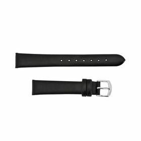 Hadley Roma 18mm Genuine Calf Skin Black Leather Strap Hadley Roma 18mm Genuine Calf Skin Black Leather Strap