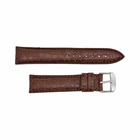 Hadley Roma 18mm Genuine Matte Alligator Brown Strap Hadley Roma 18mm Genuine Matte Alligator Brown Strap