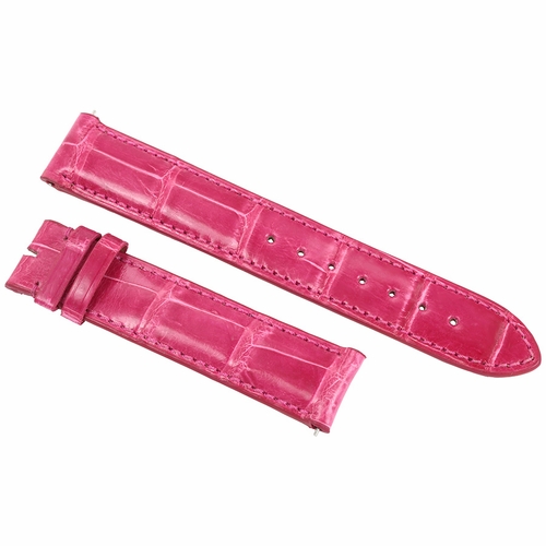 Hadley Roma  Hot Pink Alligator Leather Strap