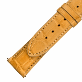 Hadley Roma 20 MM Almond Alligator Leather Strap Hadley Roma 20 MM Almond Alligator Leather Strap