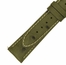 Hadley Roma 20 MM Matte Forest Green Ostrich Leather Strap