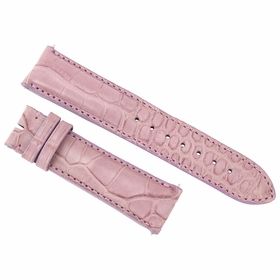 Hadley Roma 20 MM Matte Lavender Alligator Leather Strap Hadley Roma 20 MM Matte Lavender Alligator Leather Strap