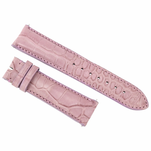 Hadley Roma 20 MM Matte Lavender Alligator Leather Strap