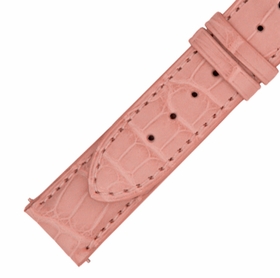 Hadley Roma 20 MM Matte Pink Alligator Leather Strap Hadley Roma 20 MM Matte Pink Alligator Leather Strap