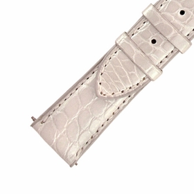 Hadley Roma 20 MM Metallic Pearl Oyster Alligator Leather Strap Hadley Roma 20 MM Metallic Pearl Oyster Alligator Leather Strap