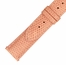 Hadley Roma 20 MM Shiny Pink Lizard Leather Strap