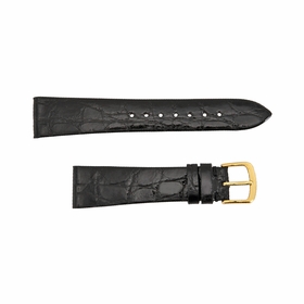 Hadley Roma 20mm Genuine Black Strap Hadley Roma 20mm Genuine Black Strap