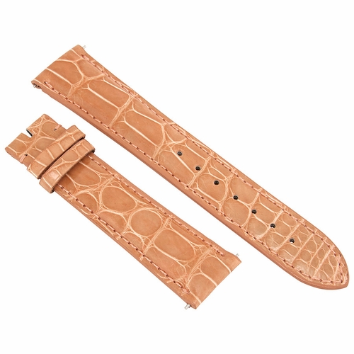 Hadley Roma 21 MM Light Pink Alligator Leather Strap